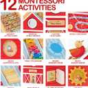 Monläurd® Wooden Activity Cube for Toddlers 1-3, Farm Barn Montessori Busy Board Toy, 12-in-1 Sensory Activity Center for Baby Fine Motor Skills, Large Educational Learning Toy for Boys Girls, 15”H × 17”L × 13”W