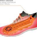 DryGuy Travel Dry DX Boot Dryer and Shoe Dryer, Orange & Black (One Size)