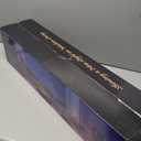 Battery Operated Wall Sconce with Remote Control, 10000mAh Dimmable Wall Sconces Set of Two, 2700K-6500K Adjustable, 7 RGB Colors, Rechargeable LED Wireless Wall Lights for Bedroom, Gold, 32 Inch