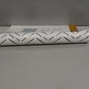 Rugreat Herringbone Peel and Stick Wallpaper Modern Stripe Contact Paper for Cabinets 276inL17.3inW Neutral Self Adhesive Removable Wallpaper for Bedroom Bathroom Waterproof Black and White