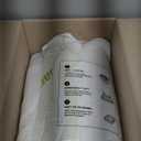 PlushDeluxe Premium Bamboo Mattress Protector King Size, Waterproof, & Ultra Soft Breathable Noiseless Washable Bed Mattress Cover for Comfort & Protection - White
