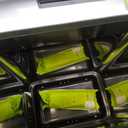 EKO Mirage-T 50 Liter / 13.2 Gallon Touchless Rectangular Motion Sensor Trash Can, Brushed Stainless Steel Finish