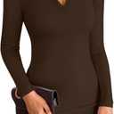 VICHYIE Women Lapel Neck Ribbed Bodycon Tight Fall Dress Long Sleeve Mid Thigh Pencil Above Knee Dresses,small