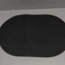 YCT Dog Food and Water Mat - Cat Dish Bowl Mat - No Stains Easy Clean Absorbent Quick Dry Pet Mat, 11.8"x18.1" Navy Blue