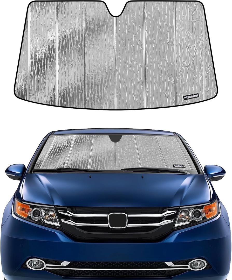 Windshield Sunshade for Honda Odyssey 2011-2017 Front Window Sun Shade - AstraGuard