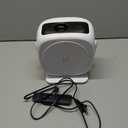 Native 1080P HD Projector with 4K Support, WiFi 6, Bluetooth, Dustproof Design, Motorized Focus, Built-in Speaker, Smart Projector for Indoor/Outdoor Use, Compatible with Android/iOS/Windows/TV Stick