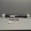 No Drill Retractable Baby Gates for Doorways 59" Wide, Punch Free Baby Gate for Stairs 33" Tall, Retractable Dog Gate for The House No Drilling Mesh Pet Gate Indoor, Black