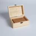 Card holder - 50-card holder, business card holder, double-sided design. (Advice and Wishes Wildflower)