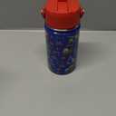 Fimibuke Kids Insulated Water Bottle, 14oz BPA FREE 18/8 Stainless Steel Travel Tumbler Double Wall Vacuum Leak Proof Kids Cups with Straw Metal Water Bottles for School Boys Girls (1 Pack, Trucks) (A5. Construction Trucks)