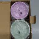 Pandaloo Smoothie Cups for Kids - Stainless Steel Toddler Tumbler with Straw, Sippy Cup for Smoothies - BPA-Free, Toddler Snack Cups, 10 oz (Pack of 2, lilac Rhapsody/Sweet Sage)