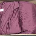 50ft x 14ft Burgundy Backdrop Curtains, 10 Panels Extra Long Wrinkle Free Soft Fabric Drapes for Wedding Party Decor, Photo Backdrop for Baby Shower Birthday Stage Reception Lobby Decoration