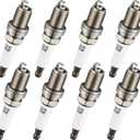 BDFHYK Iridium Spark Plugs 4504 Compatible with A6 Quattro Allroad Quattro S4 S6 530i 540i GS400 GS430 LS430 SC430 Esprit CL55 AMG Cayenne 4Runner Land Cruiser Tundra for PK20TT BKR6EGP Set of 8