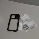 NEEWER Phone Cage Compatible with iPhone 17 Pro Max, Quick Release Video Rig Stabilizer Accessories with 67mm Filter Ring, 17mm Lens Backplate, T Mount Adapter, 4X Camera Control Cap, PA144 (Black)