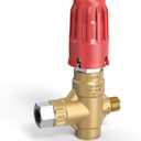 Upgraded 350 Unloader Valve for Pressure Washer Pump with Adjustable Knob, Compatible with AR, Comet, BE, Cat Series Pumps | Max 5650 PSI, 390 Bar, 10.5 GPM | OEM Bypass Valve Design