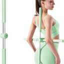 Yoga Stick - Posture Corrector Stick - Posture Rod - Back Crack Corrector - Child Adult Hump Corrector - Neck Hump Corrector - Yoga Stick Posture Corrector - Back Crack Corrector - Back Bulger31.8in (Green)