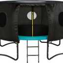 14FT Trampoline Tent, for 8 Curved Pole Trampoline, Sunroof, Cover Only