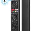 Voice Replacement Remote Control for Sony-Bravia-TVsfor All Sony 4K UHD LED LCD HD Smart TVs (for Sony TV-voice remote)