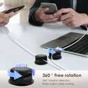 12 Pack Phone Charger Cord Management Holder Versatile Space Saving Cord Organizer Holder Sturdy Wires Organizer Keeper for Office