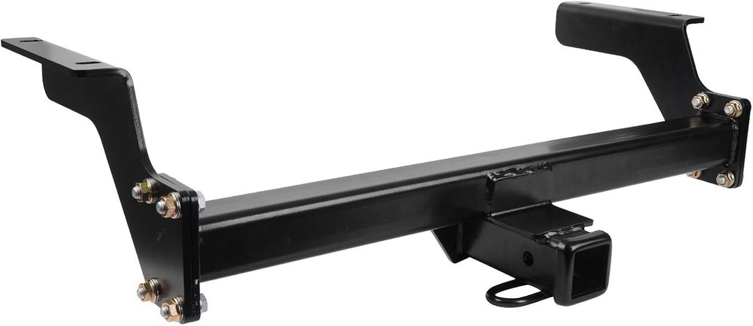 Trailer Hitch for Subaru Crosstrek 2018-2023, 2-Inch Receiver, Square Tube Frame, Black Class 3 Towing Hitch Kit Bike Rack