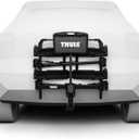 Thule Outpace 2 Bike Hitch Rack - Compact & Lightweight Platform Bike Rack - Foldable Design - Fits Most Bike Styles - 110lb Capacity 55lbs per Bike - 2" & 1.25" Hitch Compatibility