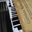 Cumbor 2 Pack 29.7-46" Baby Gate for Stairs, Mom's Choice Awards Winner-Auto Close Dog Gate for doorways, Easy Install Pressure Mounted Pet Gates indoor, Easy Walk Thru Wide Safety Gate for Dog, White