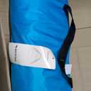 WhiteFang Beach Tent Anti-UV Portable Sun Shade Shelter for 3 Person, Extendable Floor with 3 Ventilating Mesh Windows Plus Carrying Bag, Stakes and Guy Lines (Blue)
