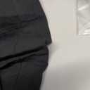 EKLENTSON Mens Cotton Linen Capri Pants Light Loose 3/4 Long Shorts Elastic Waist Drawstring Harem Casual Beach Yoga Trousers (Black, 38)