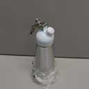 Professional Whipped Cream Dispenser, 500ml Whipped Cream Canister,Sturdy Aluminum Whipped Cream Maker with 3 Decorating Nozzles,Use Standard 8g N2O Cream Chargers (Chargers Not Included) (1 Pint-white)