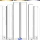 Under Cabinet Lighting 12 inch Rechargeable Battery Operated Motion Sensor Light Wireless Under Counter Lights for Kitchen, Stairs,Hallway (3 Pack)