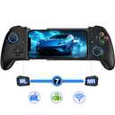 Wireless Mobile Gaming Controller, Phone Controller for iPhone/Android, Hall Joystick/Trigger, Bluetooth Handheld Gaming Controller with Programmable, No Dead Zone, Adjustable Light/Turbo, for Xbox Cloud, Steam Link