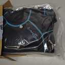 OMGear Kids Wetsuit 3mm Neoprene Thermal Swimsuit for Boy Girl Youth Children Junior Wet Suit for Cold Water Short/Long Sleeve Diving Suit for Surfing Snorkeling Scuba (10, Black/aqua)