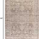 Livabliss x Becki Owens Marlene Area Rug, 7'10" x 10', Dark Brown
