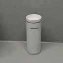 Baby Brezza Superfast Portable Baby Bottle Warmer  67% Faster - Travel Breastmilk Warmer and Formula Warmer - Safe, Even Heating - Up to 9oz - No Adapters, White