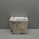 15'' Table Lamp for Bedroom set of 2,3-Color Bedside Lamps with Pull Chain Table Lamps for Night stands with AC Outlet,Small Night Light Lamps with 2 Bulbs Lamps for Living Room Kids Room Office Decor