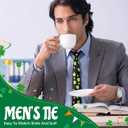 Syhood Ties for Men Necktie Pattern for Holiday Supplies