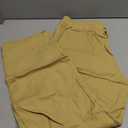 PIDOGYM Mens Cotton Linen Pants, Summer Beach Pants Casual Loose Fit with Elastic Waist Drawstring Large
