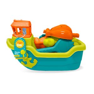 Sun Day Pirate Ship Beach Toy Set