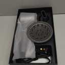 Hair Dryer, 160000 RPM High-Speed Ionic Blow Dryer with Magnetic Diffuser, Fast-Drying Hair Dryer for Women, 500M Negative Ions Frizz Control, Low-Noise Hairdryer for Home & Salon (Gray)