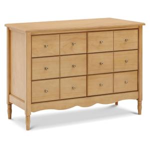Namesake Liberty 6-Drawer Dresser in Honey, Fully Assembled, Greenguard Gold Certified, Smooth Glide, Adult and Child Nursery Dresser, Vintage/Apothecary Design