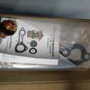 QuickMarine 803061T1 Boat Thermostat Kit Compatible with Mercury Marine 70-125 HP L3 L4 Outboard Motors Replacement 14586 Sierra 18-3569 18-3549