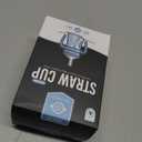 GROSMIMI Spill Proof no Spill Magic Sippy Cup with Straw with Handle for Baby and Toddlers, Customizable, PPSU, BPA Free 6 oz (Sky blue)