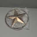 11 Inch Western Christmas Star Tree Topper Barn Rustic Star Vintage Texas Metal Stars Cowboy Rustic Christmas Tree Decoration Western Xmas Home Ornament for Xmas Holiday Party Decor