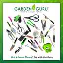 GARDEN GURU Hand Grass Clipper Scissors Classic Forged Steel Grass Shears Pruners Comfort Grip Handles Perfect for Hand Edging Lawn, Trimming Shrubs & Flowers, Gardening, Landscaping