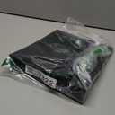 Lanpn 8x8 inch Scrapbook Photo Album, Linen Cover Archival Acid Free Top Load 3 Ring Folder Binder Photo Book 8 x 8 with 30 Plastic Sleeves 60 Pages (Black)