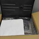 7 code Large Dish Drying Rack for Kitchen Counter, Detachable Large Capacity Dish Drainer Organizer, 2-Tier Dish Racks with Utensil Holder, Black