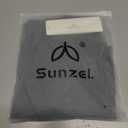 Sunzel 2 in 1 High Waist Running Shorts for Women Quick Dry Elastic Athletic Shorts with Pocket and Drawstring Workout Summer (Gray, M)