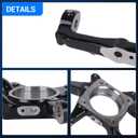 Autoround 698149 Front Suspension Steering Knuckle Compatible with Toyota Tacoma 2005-2023, Left Driver Side