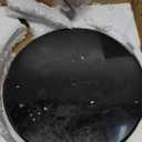 HzTinT Coat Rack with Natural Marble Base, Metal Freestanding Coat Rack with 8 Hooks, 3 Adjustable Size Sturdy Coat Tree for Bags, Coats, and Hats for Entryway, Hallway, Bedroom, Office, Black