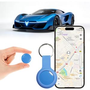 GPS Tracker for Vehicles, Cars, Kids & Pets, Real-Time Location Updates, No SIM Card No Subscription, Long Standby Waterproof GPS Tracking Device for Dogs, Elderly & Valuables (Android & iOS)