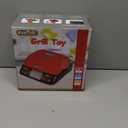 Kids Play Food Grill with Pretend Smoke Sound Light Kitchen Playset BBQ Accessories Camping Cooking Set Barbecue Toddler Girl Boy Toy 2 3 4 5 6 Year Old 4-8 Birthday Kid Toy Idea